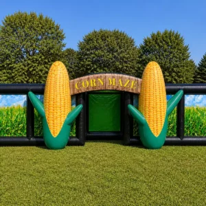 Commercial Inflatable Maze - Corn Theme Open Top - product view 2