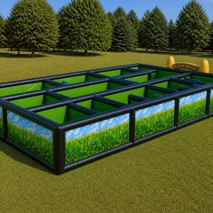 Commercial Inflatable Maze - Corn Theme Open Top - product view 4