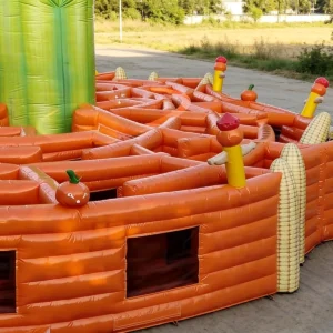 Commercial Inflatable Maze - Circular Corn Radial Maze - product view 6