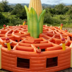 Commercial Inflatable Maze - Circular Corn Radial Maze - product view 2