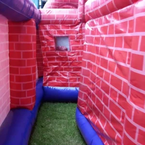 Commercial Inflatable Maze - Red Brick Open Top - product view 5