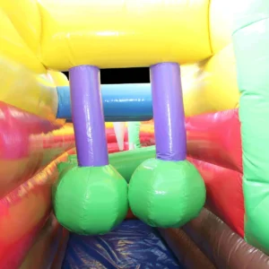 Commercial Inflatable Maze - Red Green Obstacle Open Top - product view 5